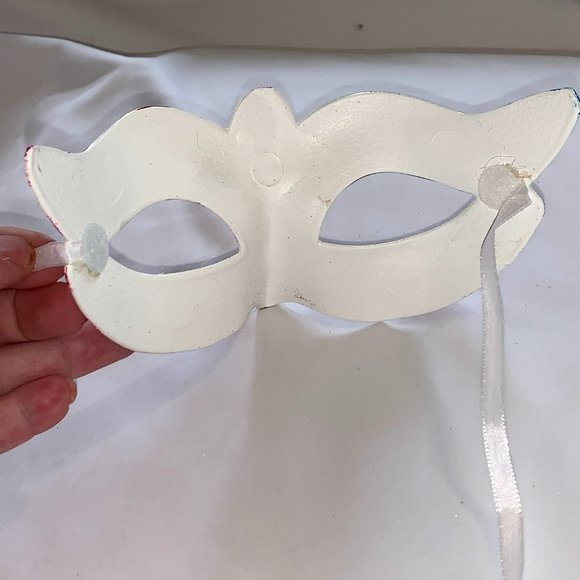 American Flag USA Half Masks Masquerade Patriotic Red White & Blue KBW NOS - Picture 6 of 6